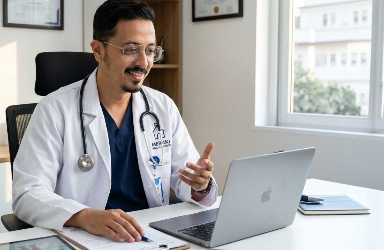 doctor teleconsultaion meraki health solution